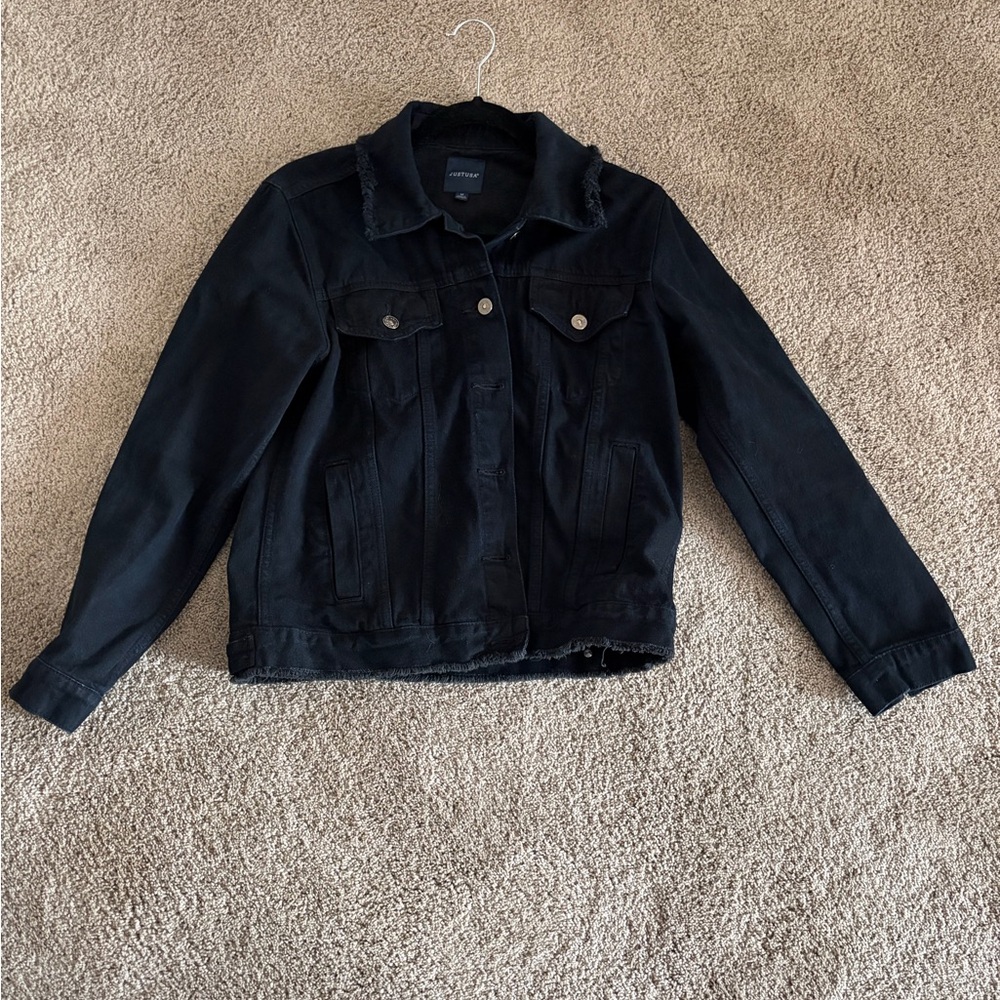 Just USA Charcoal Denim Jacket